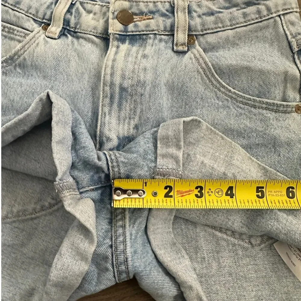 Rolla's Duster Denim Shorts in a light wash blue size 24